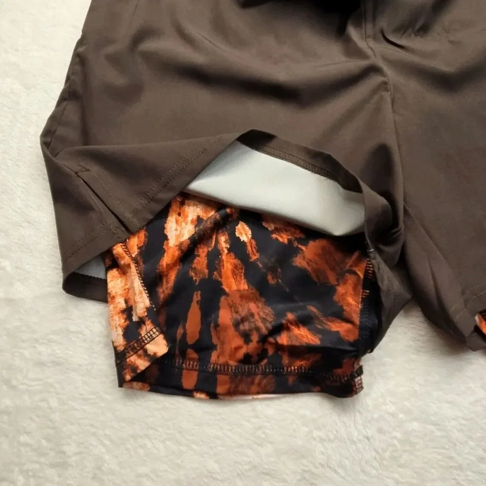 NFL FOCO Cleveland Browns Team Apparel Shorts XL Compression Lined Athletic